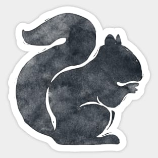 Squirrel Inkpress Artwork Sticker